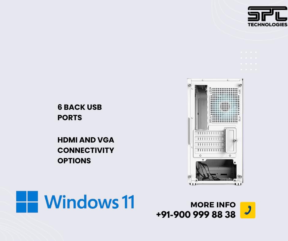 SPC TECHNOLOGIES CORE i7 6th gen / 2TB HDD / 1TB SSD / 32GB RAM
